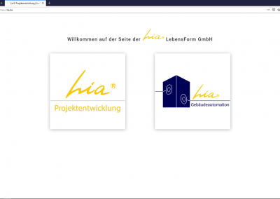 Lia® Lebensform GmbH: Lia® Projektentwicklung und Lia® Gebäudeautomation