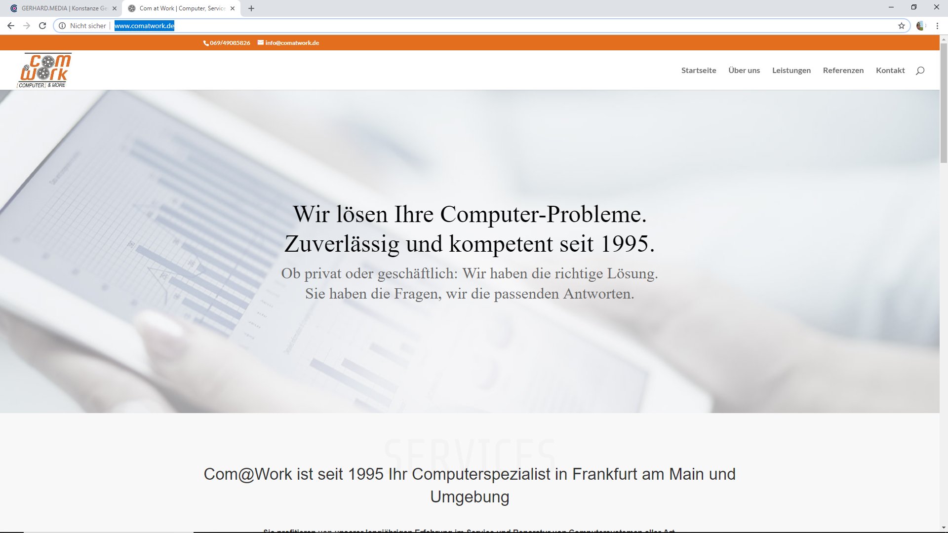 Com@Work - Ihr Computerspezialist in Frankfurt am Main